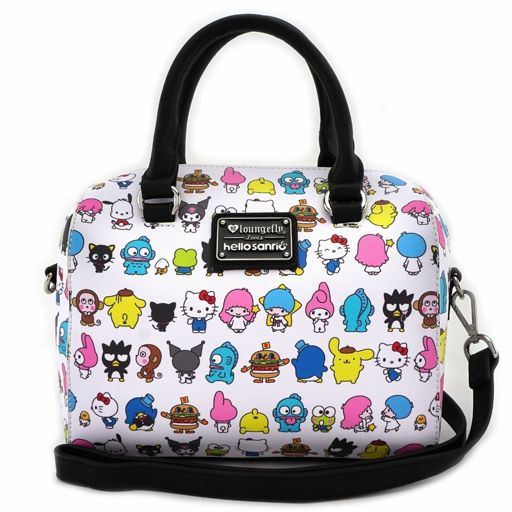 RARE Loungefly Hello Kitty Sanrio Print Purse